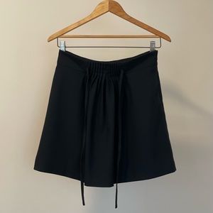 Gap Skirt With Tie in the Middle in Navy Blue